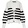 Vero Moda VMLEA LS V-Neck Cuff Cardigan Schwarz/Weiß XS
