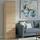 home collective Kleiderschrank 50x40x180 cm Beige