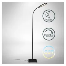 B.K.Licht Stehlampe BKL1453 Schwarz