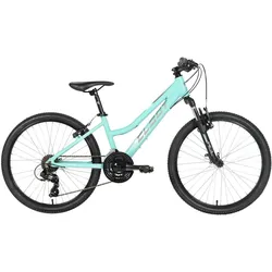 Mountainbike Kinderfahrrad 24 Zoll CLOOT TRAIL 4.0 türkisgrün 24