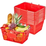 Vevor Einkaufskorb rot 21 L