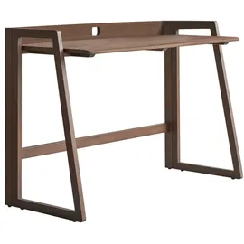 Tikamoon Schreibtisch Philips Teakholz massiv / Braun