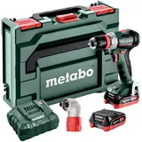 METABO PowerMaxx BS 12 BL Q Akku-Bohrschrauber inkl. Koffer + 2 Akkus 4.0Ah (601045920)