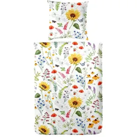 Enrico Coss Enrico Renforce Blumenwiese Bunt 135 x 200 cm + 80 x 80 cm