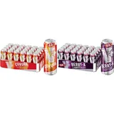 V+ Curuba Biermischgetränk, EINWEG (24 x 0.5 l Dose) & V+ Berry-X Biermischgetränk, EINWEG (24 x 0.5 l Dose)