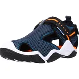 GEOX Wader Sport Sandal, Navy Orangefluo, 26 EU