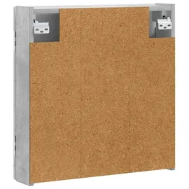 vidaXL Dartboard Schrank BREDA Betongrau 52,5 x 10,5 x 53,5 cm