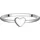 Trilani Ring Herz aus Sterling Silber in silber | Gr.: 50