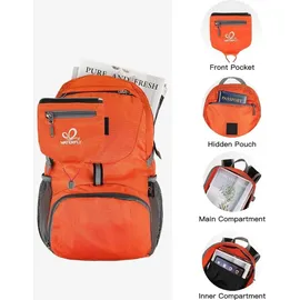 luxuskollektion Ultraleichter 20 l orange