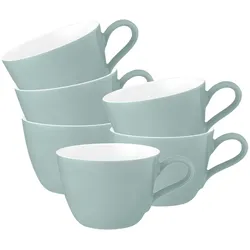 Seltmann Weiden Life Fashion Kaffeetasse 240 ml 6er Set Green Chic