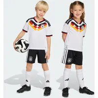 Adidas Kinder DFB Home Set Fußballtrikot weiß 104