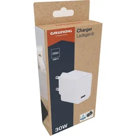 Grundig USB-C-Ladegerät, 30 W, 230 V - Weiß