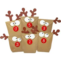 KuschelICH DIY Adventskalender Elch Rentier zum selber Befüllen
