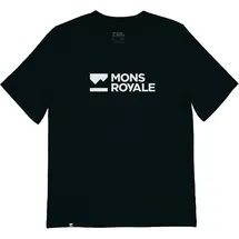 Mons Royale Damen Icon Relaxed T-Shirt (Größe XS, schwarz)