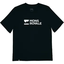 Mons Royale Damen Icon Relaxed T-Shirt (Größe XS, schwarz)