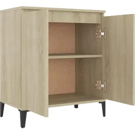 vidaXL Sideboard, Sonoma-Eiche 60x35x70 cm Holzwerkstoff