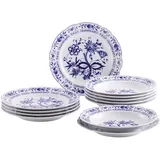 Kahla Zwiebelmuster Tafelservice 12-tlg. blau