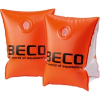 Beco Schwimmflügel zum Schwimmenlernen 09706, Schwimmhilfe für Auftrieb im Schwimmbecken, Schwimmärmel für viel Spaß im Wasser, Orange, Size2 (12 Years +)