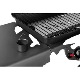 Teesa Gasgrill TSA0080 2-Brenner schwarz