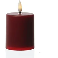 MARELIDA LED Mini Kerze 10 cm rot