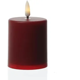 MARELIDA LED Mini Kerze 10 cm rot