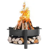 Cook King CookKing Feuerschale Montana Inkl. Holzlager Ø 80 cm