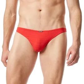 Bruno Banani String »CHECK LINE 2.0 STRING«, rot