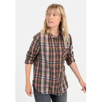 CAMEL ACTIVE Karobluse mit Stehkragen in Nachtblau | Gr.: