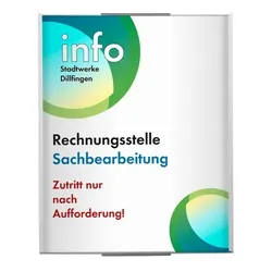 OSLO Türschild ~DIN A5 hoch, Format: 210x151 mm