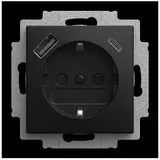 Busch-Jaeger Steckdoseneinsatz 20 EUCB2USBAC-915 Weiß