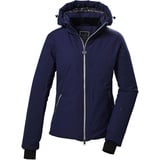 KILLTEC Damen Skijacke/Funktionsjacke mit abzippbarer Kapuze und Schneefang KSW 104 WMN SKI JCKT, midnight, 42,