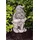 deluke Gartenfigur THEO Zwerg Kunststoff Weiß 39x19x22cm Gartendeko Outdoor Figur