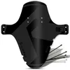 Riesel Design® Mudguard kol:OSS - XL MTB Schutzblech hinten & vorne inkl. Kabelbinder/Stylischer MTB Schmutzfänger/Mountainbike Schutzblech als Spritzschutz für alle Radgrößen