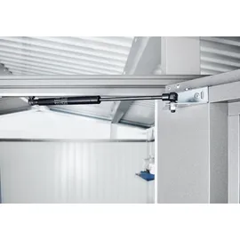 Biohort Panorama P1 2,57 x 1,37 m quarzgrau-metallic Einzeltür