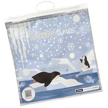 Papstar Tiefkühltragetaschen, LDPE 12 l 47 cm x 43 cm "Frosty Times"