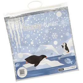 Papstar Tiefkühltragetaschen, LDPE 12 l 47 cm x 43 cm "Frosty Times"