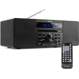 Audizio Prato All-in-One Musikanlage CD/DAB+ Schwarz