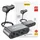 DUDAO KFZ-Ladegerät 2x USB / 3x Zigarettenanzünder-Splitter Schwarz