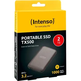 Intenso TX500 2 TB USB 3.2 Gen 2x1 braun 3827470