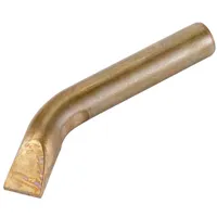 TOOLCRAFT TO-7766193 Lötspitze Meißelform, gebogen Spitzen-Größe 22 mm Spitzen-Länge
