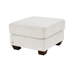 SOHO Hocker  Franka ¦ weiß ¦ Maße (cm): B: 75 H: 42 T: 62