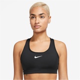 Nike Swoosh Medium Support Sport-BH Damen Black/White M