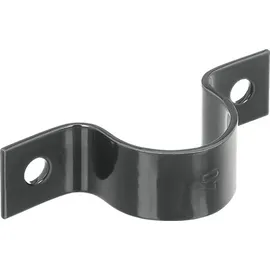 GAH Alberts Alberts Rohrschelle zur Befestigung von Zaunpfosten an Mauern, Anthrazit 34 mm, - Co. KG