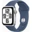 2024 GPS 44 mm Aluminiumgehäuse Silber, Sportarmband Denim M/L