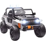 aiyaplay Kinder Elektroauto 12V mit Fernbedienung weiß (1-tlg)
