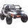 aiyaplay Kinder Elektroauto 12V mit Fernbedienung weiß (1-tlg)