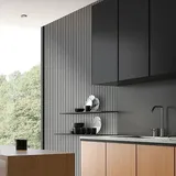FibroTech Akustikpaneel Unika 25  (Grey Oak, 2.440 x 600 x 22 mm)