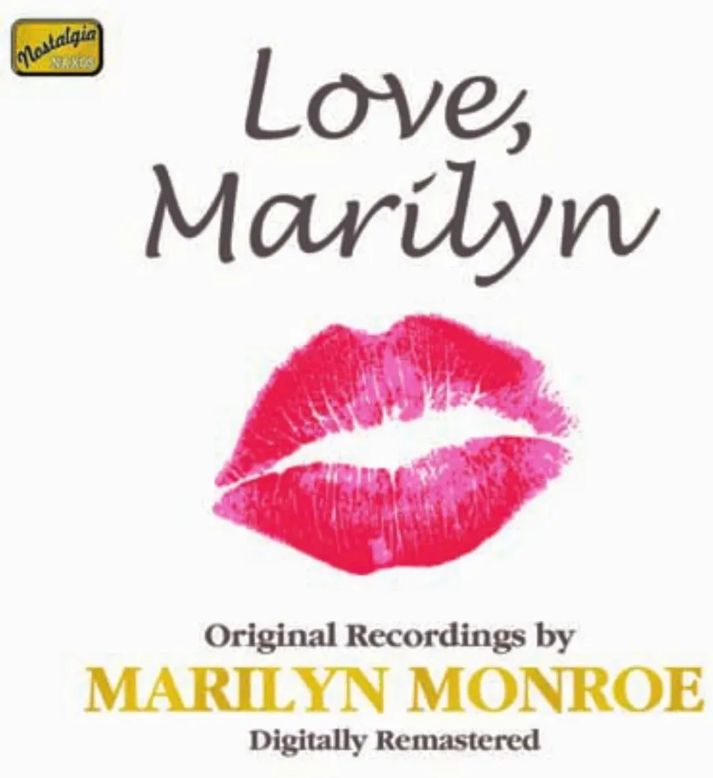 Love Marilyn - Marilyn Monroe. (CD)