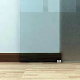 Homcom Glasschiebetür rechts 102,5 x 205 cm transparent