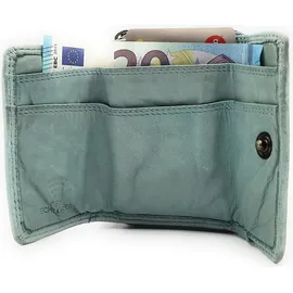 lemasi Mini Geldbörse Damen RFID Schutz hellblau